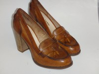 Escarpin Cuir 21630 Cuoio 